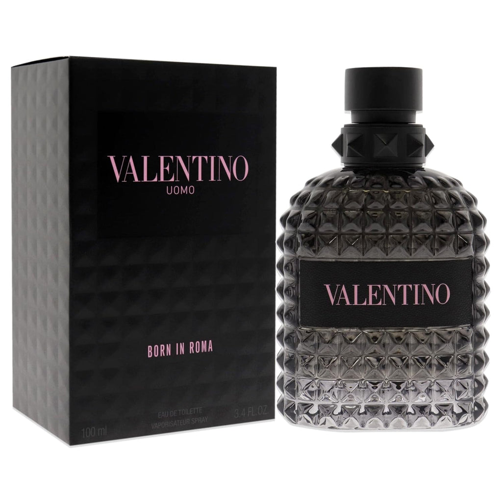 Sauvage Elixir Men EDC Spray 2 oz & Uomo Born In Roma EDT Spray Men 3.4 oz W77371