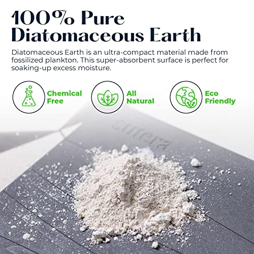 Stone Bath Mat, Diatomaceous Earth Shower Mat, Non-Slip Quick Drying P4515