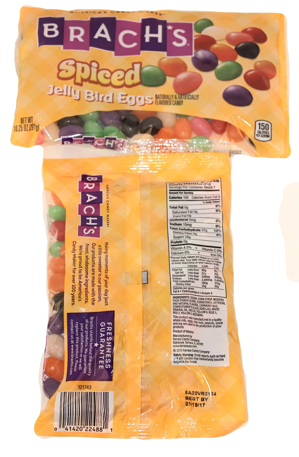 Spiced Jelly Bean Bird Eggs, 2 Pack, 9.25 oz each Y142