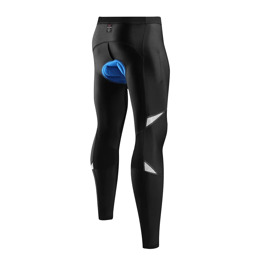 Men's Reflective Bike Pants with Gel Padding for Cycling D2711
