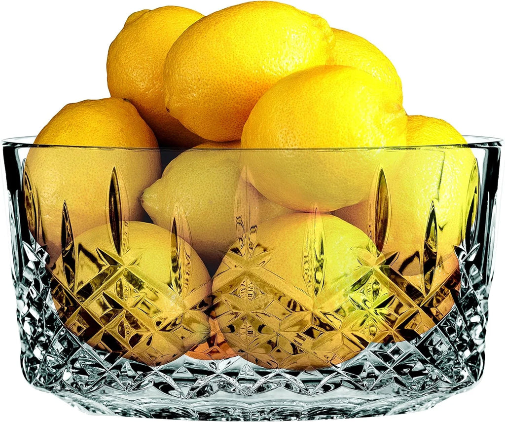 Classic Cut Glass Decor Bowl 9 inches, Clear A3927