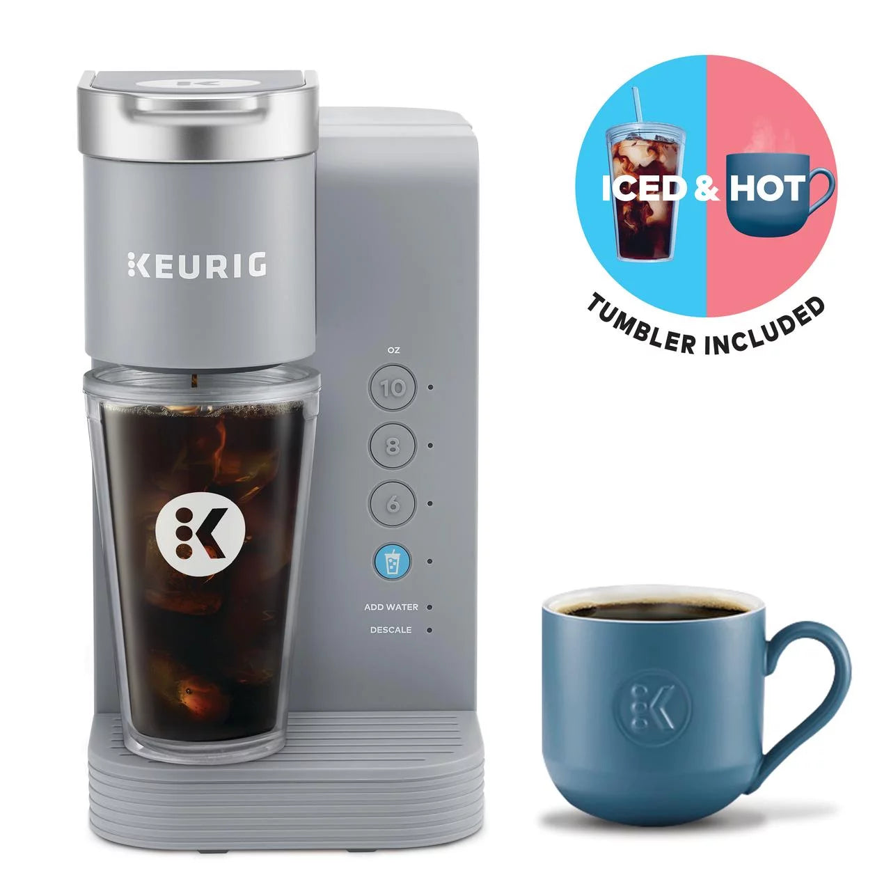 Iced and Hot Single-Serve Coffee Maker B712