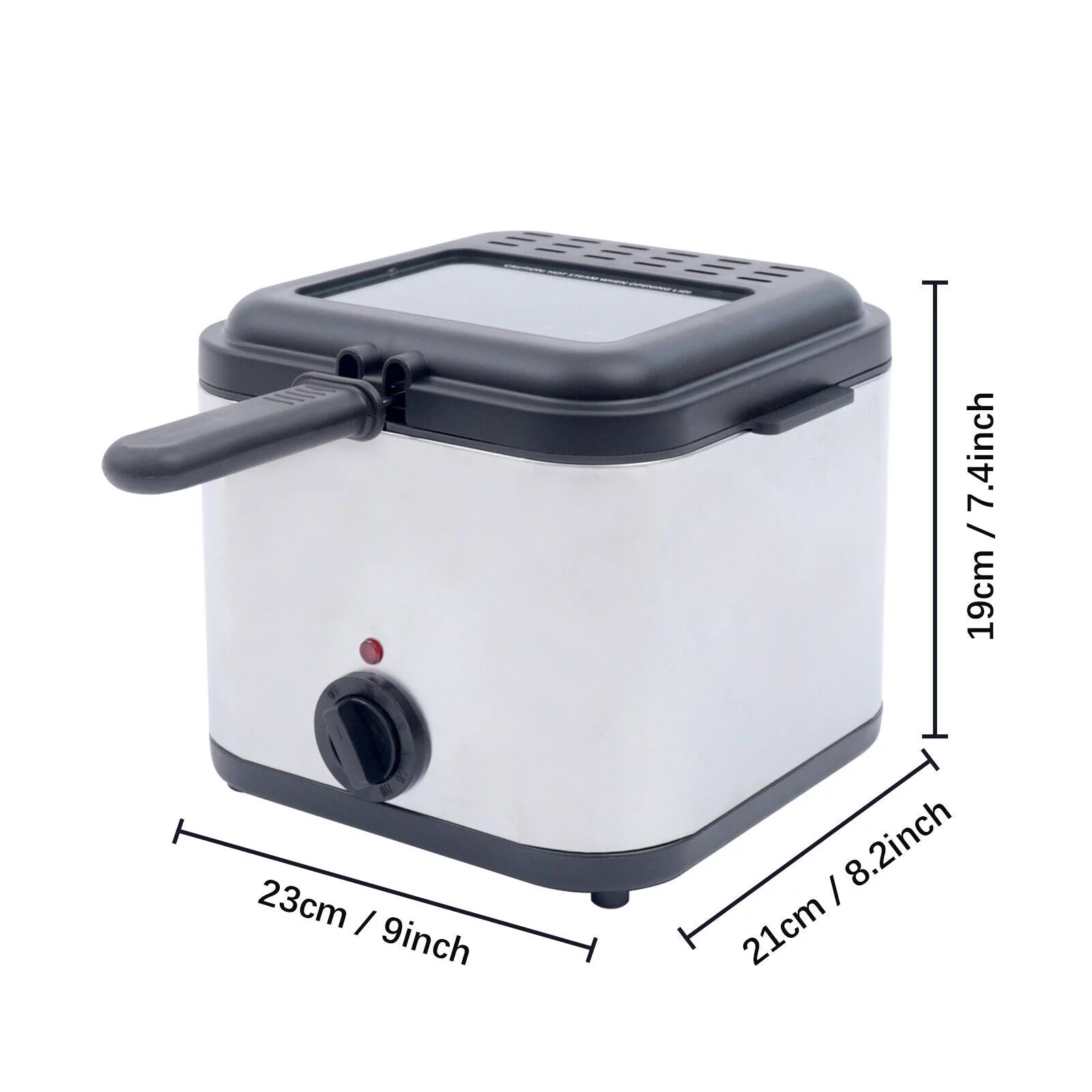 Electric Deep Fryer 2.5L Basket Adjustable Temperature C110