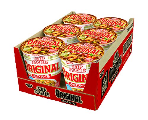 Cup Noodle Ramen Soup, Original, 2.4 oz (Pack of 6) W60151