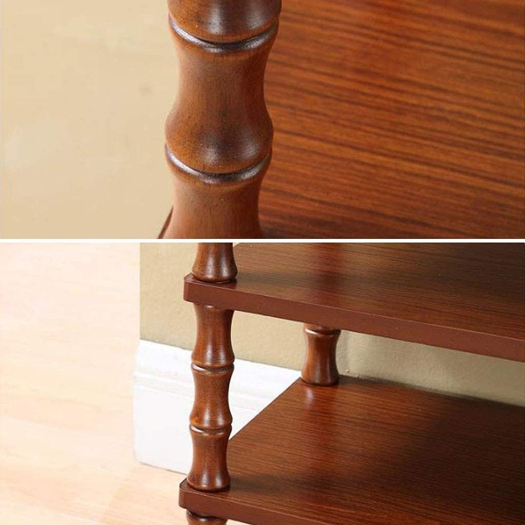 Solid Wood 3-Tier Shoe Rack for Living Room Bedroom Hallway Z362317