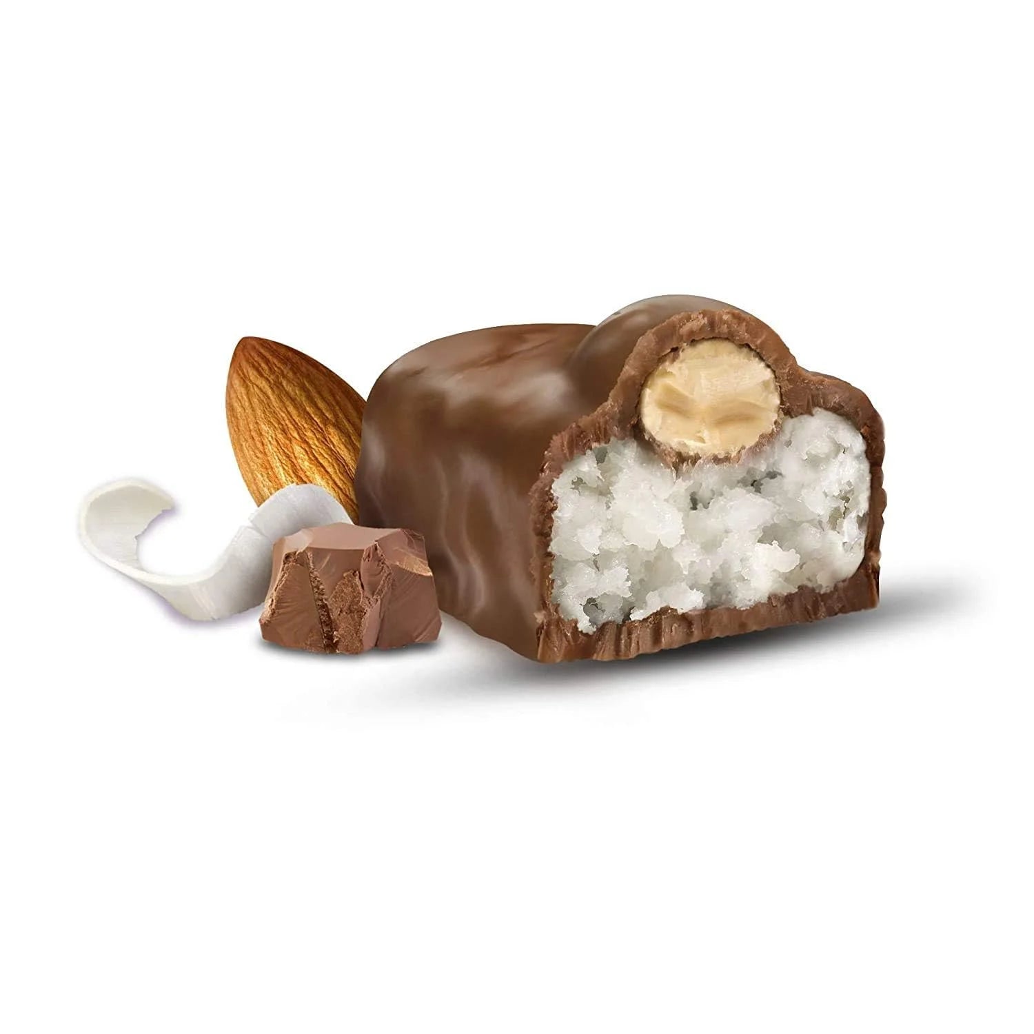 Coconut Almond Milk Chocolate Candy Miniature Bars J9918