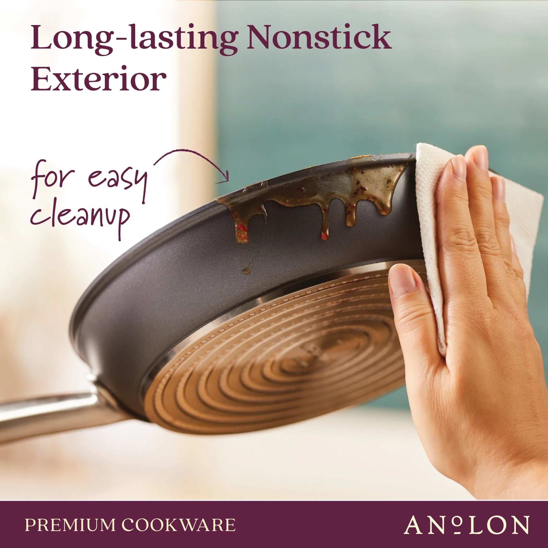 Nonstick Wok with Lid, 13.5-Inch M907792