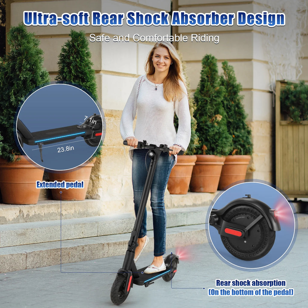 Foldable Electric Scooter for Adults, 10" Tires, 20 mph, 20 Mile Range G946