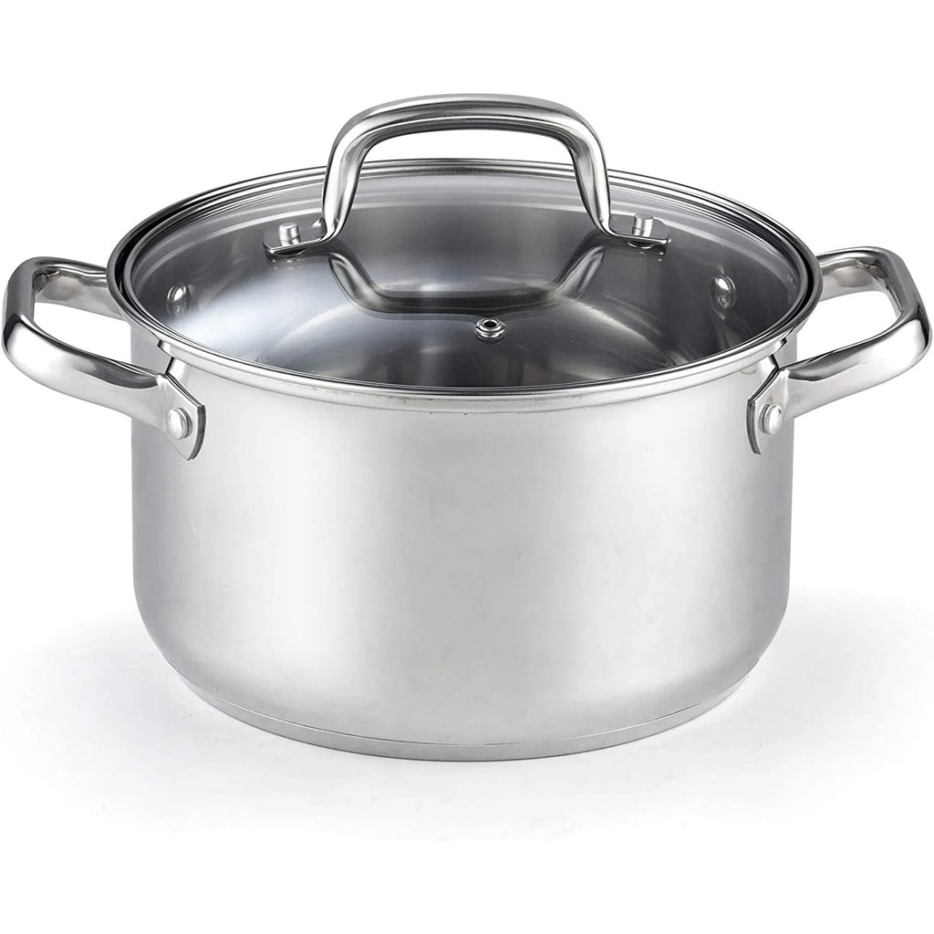 Stainless Steel Cookware Set, 8 Piece X8100
