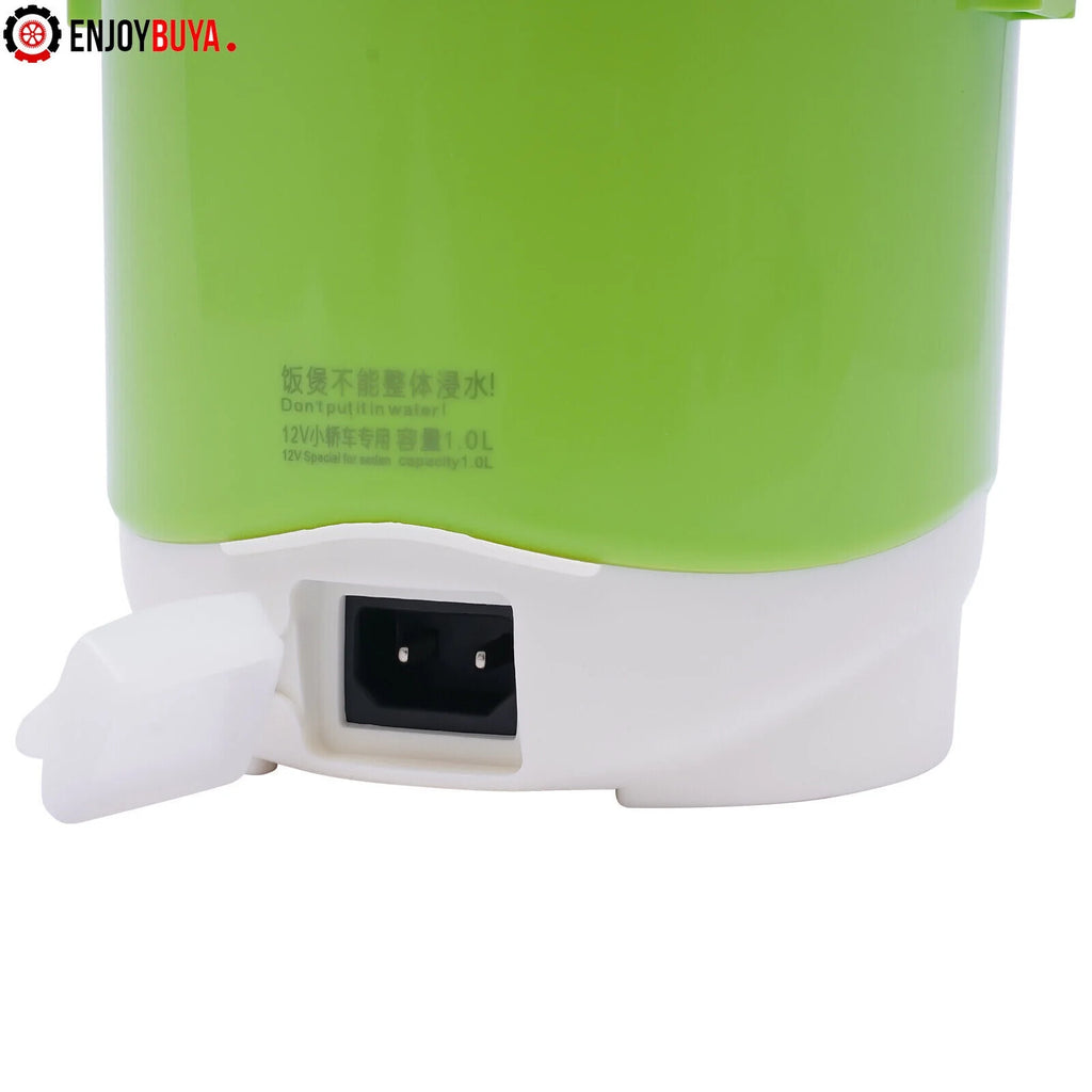 Mini Electric Rice Cooker 1L for Camping Travel with Measuring Cup and Spoon S667536