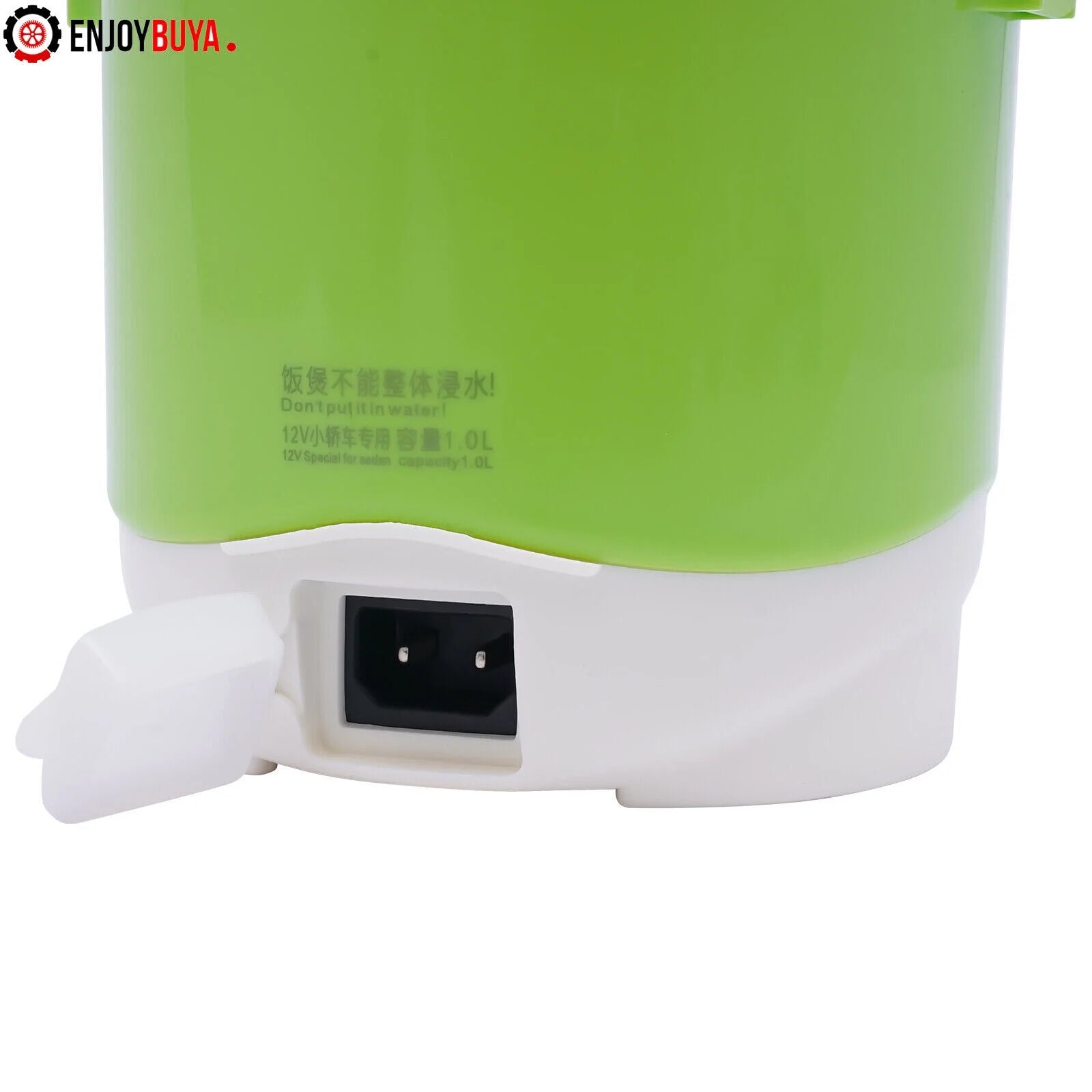 Mini Electric Rice Cooker 1L for Camping Travel with Measuring Cup and Spoon S667536