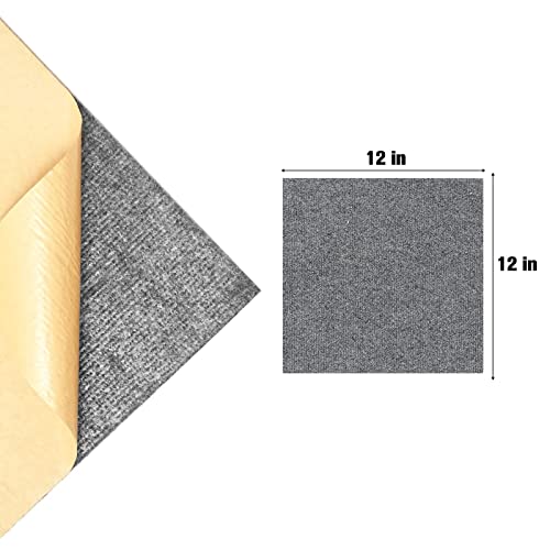 Self Adhesive Carpet Tiles 12x12 Non-Slip Peel and Stick Floor Tiles F65736