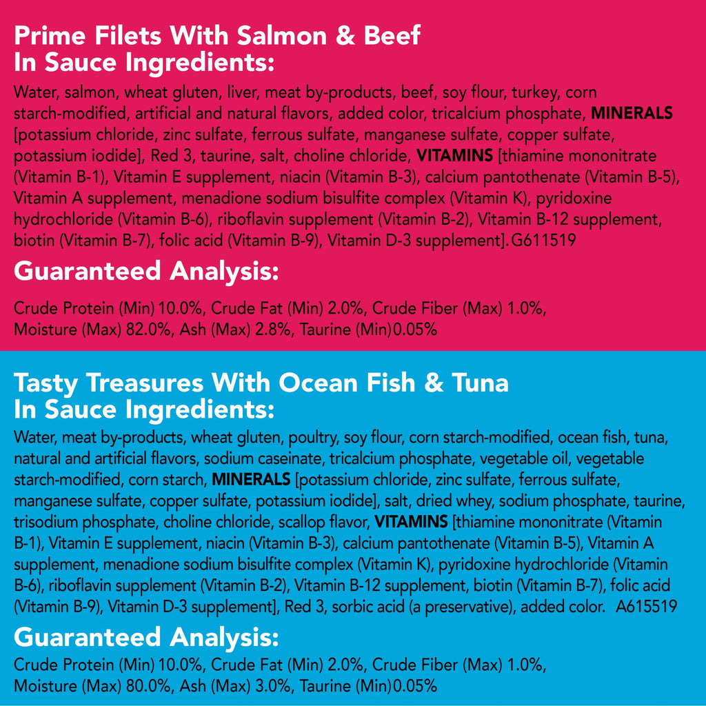 Wet Cat Food Variety Pack, 5.5 oz Cans (32 Pack) L7847