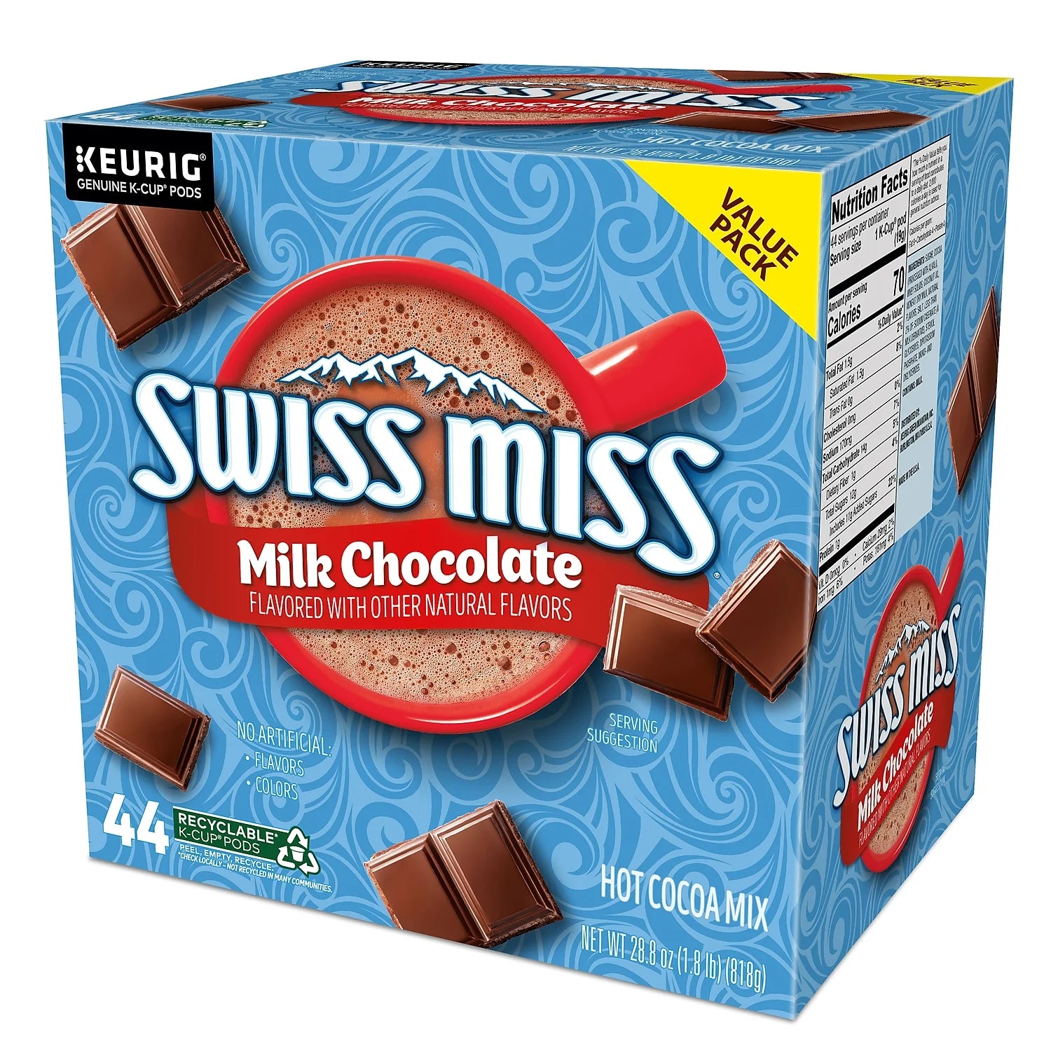 Swiss Miss Milk Chocolate K-Cups 16-Pack K9234