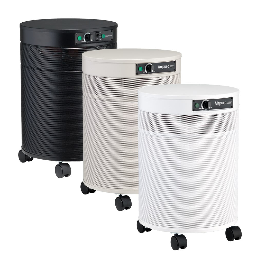 Powdered Coated Galvanized Metal Air Purifier in Black Finish J191