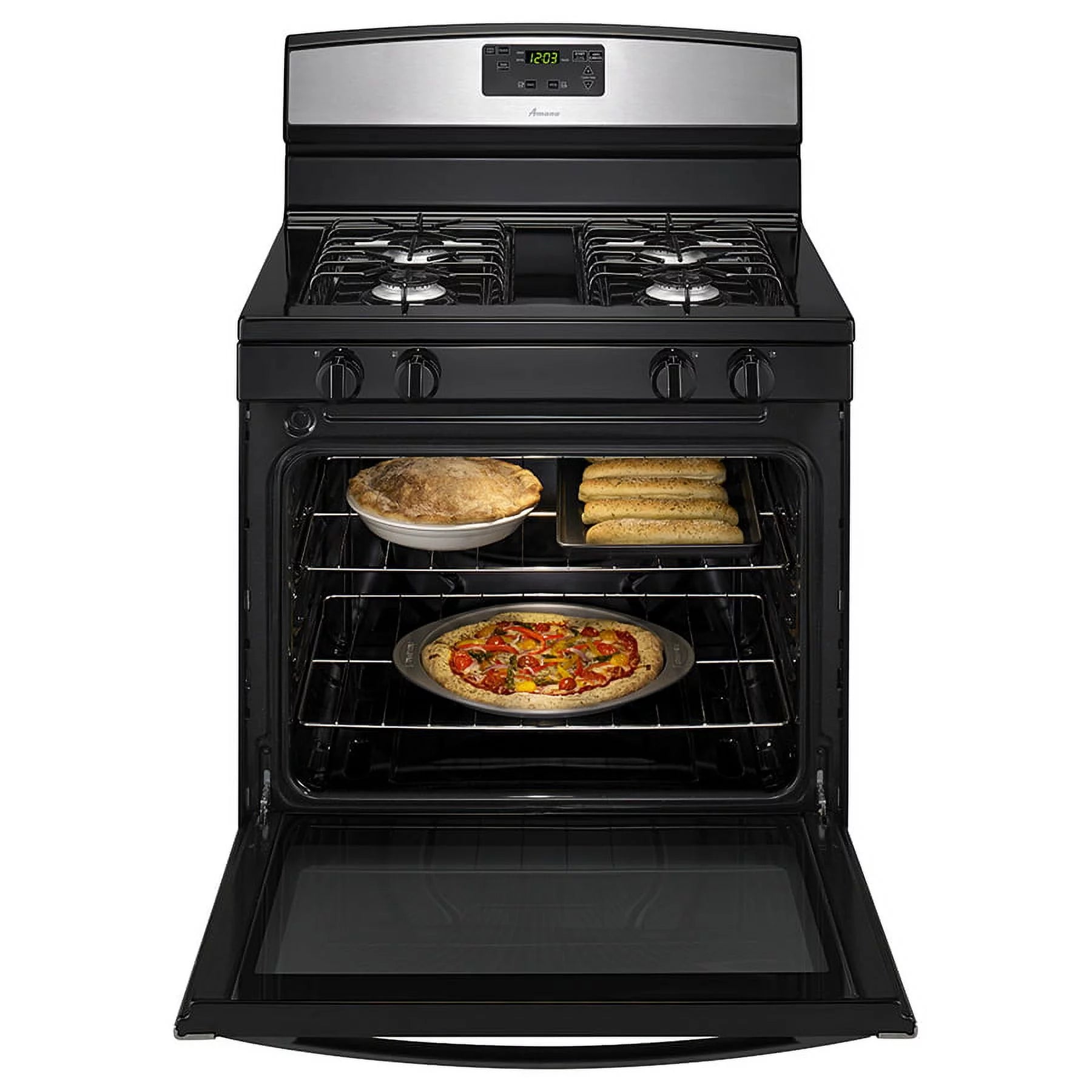 Freestanding Gas Range with 5.1 Cu. Ft. Capacity J660851