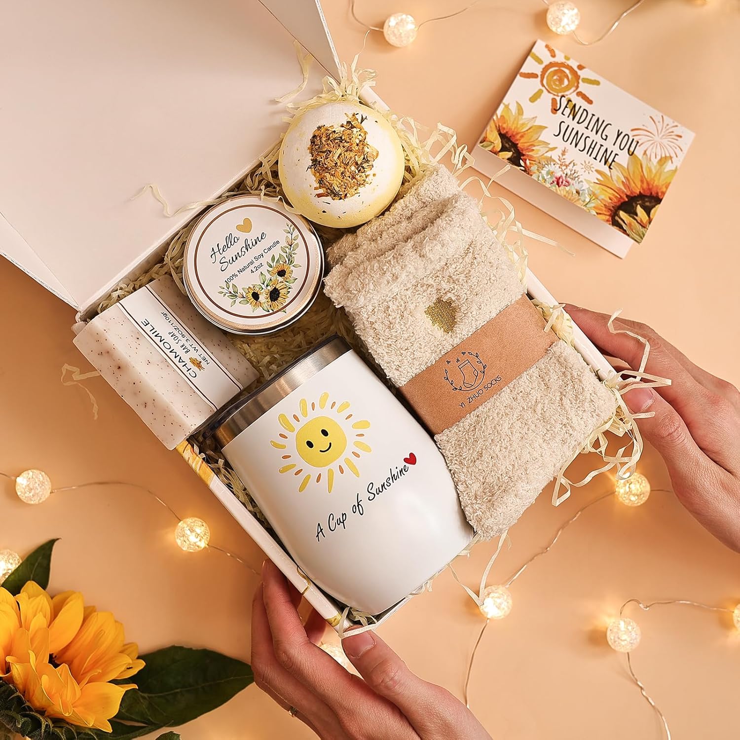 Self Care Gift Basket for Women Spa Relaxing Set H32646
