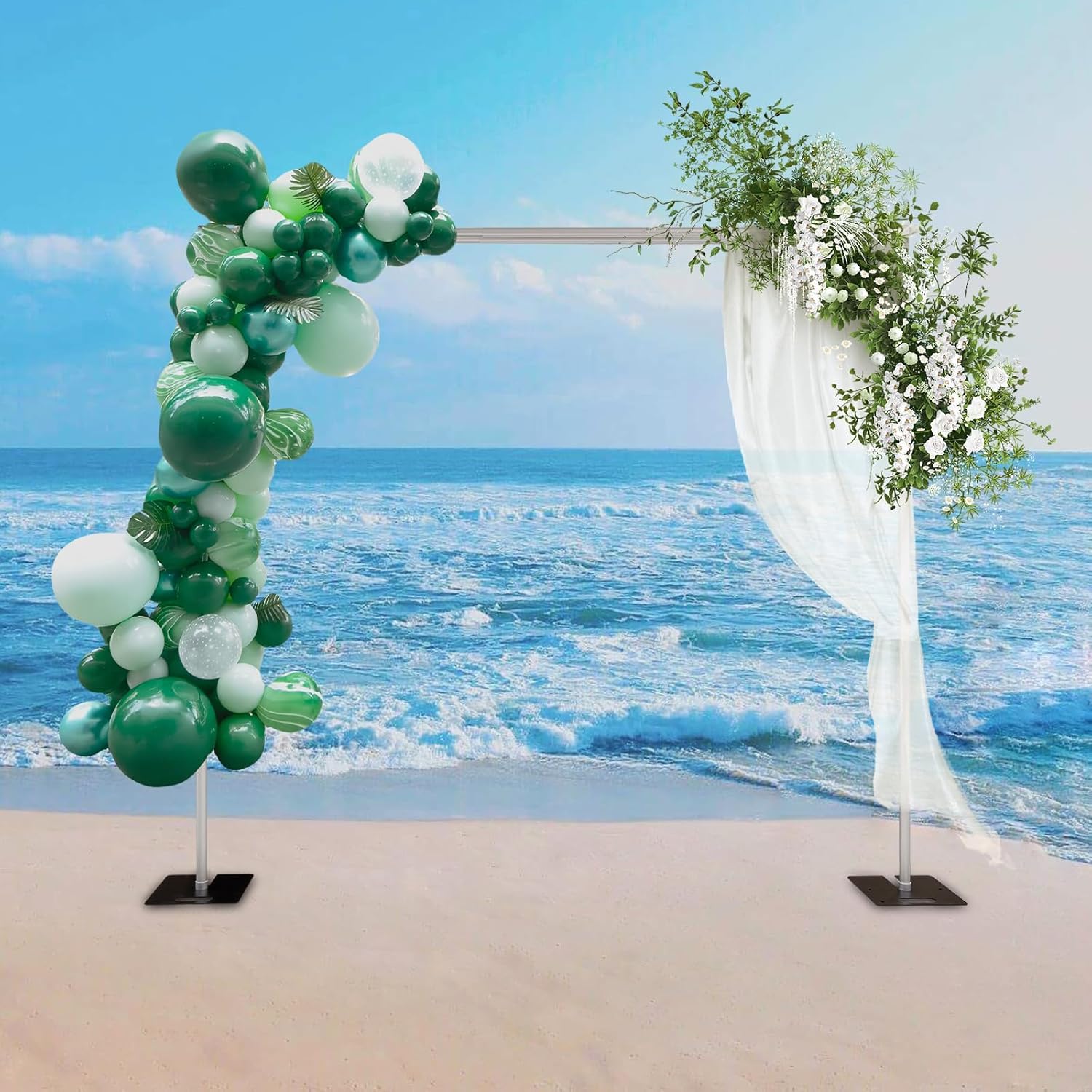 Adjustable Backdrop Stand Kit for Events, Parties, and Weddings A937818