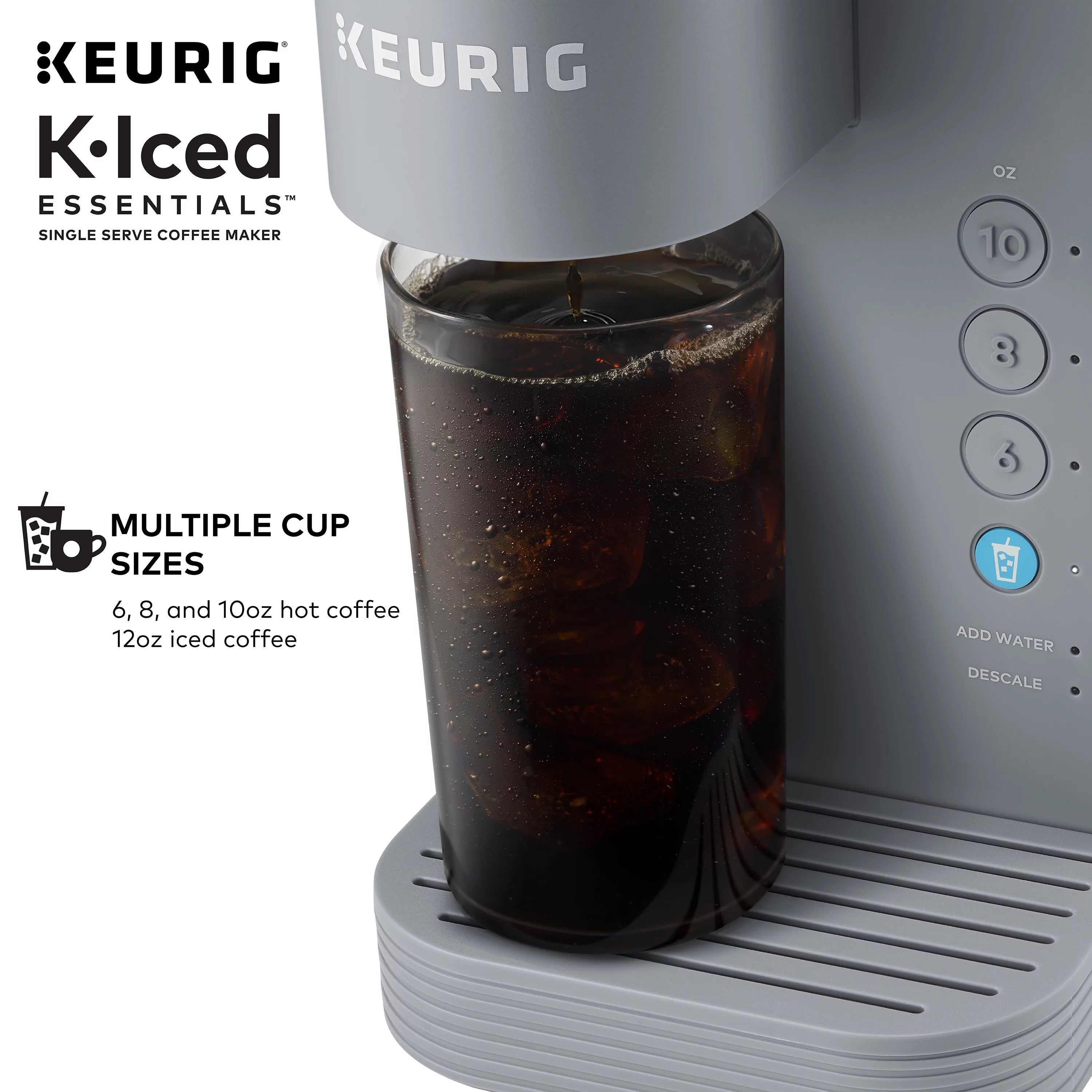 Iced and Hot Single-Serve Coffee Maker B712