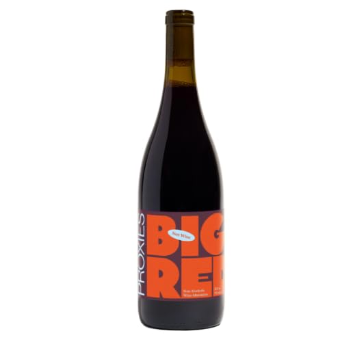 Proxies Red Ember Non-Alcoholic Wine Alternative 1-Pack (750mL) | Low Sugar, Low Calorie, Vegan, Gluten-Free | 35 Calories & Only 6g of Sugar | Rich & Bold Alcohol-Free Red Wine