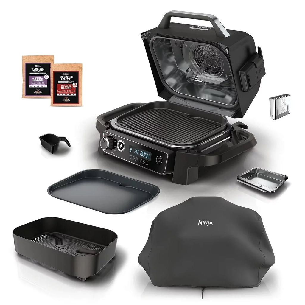 Outdoor Grill & Smoker, 7-in-1 F856