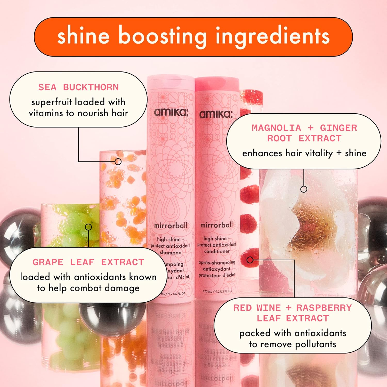 Shine and protect hair care set E5373