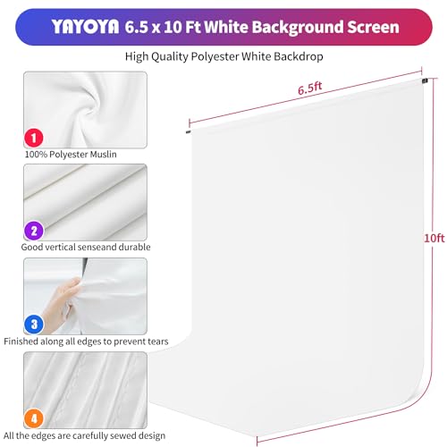 Portable Green Screen Backdrop Kit with Stand and Carrying Case V40474