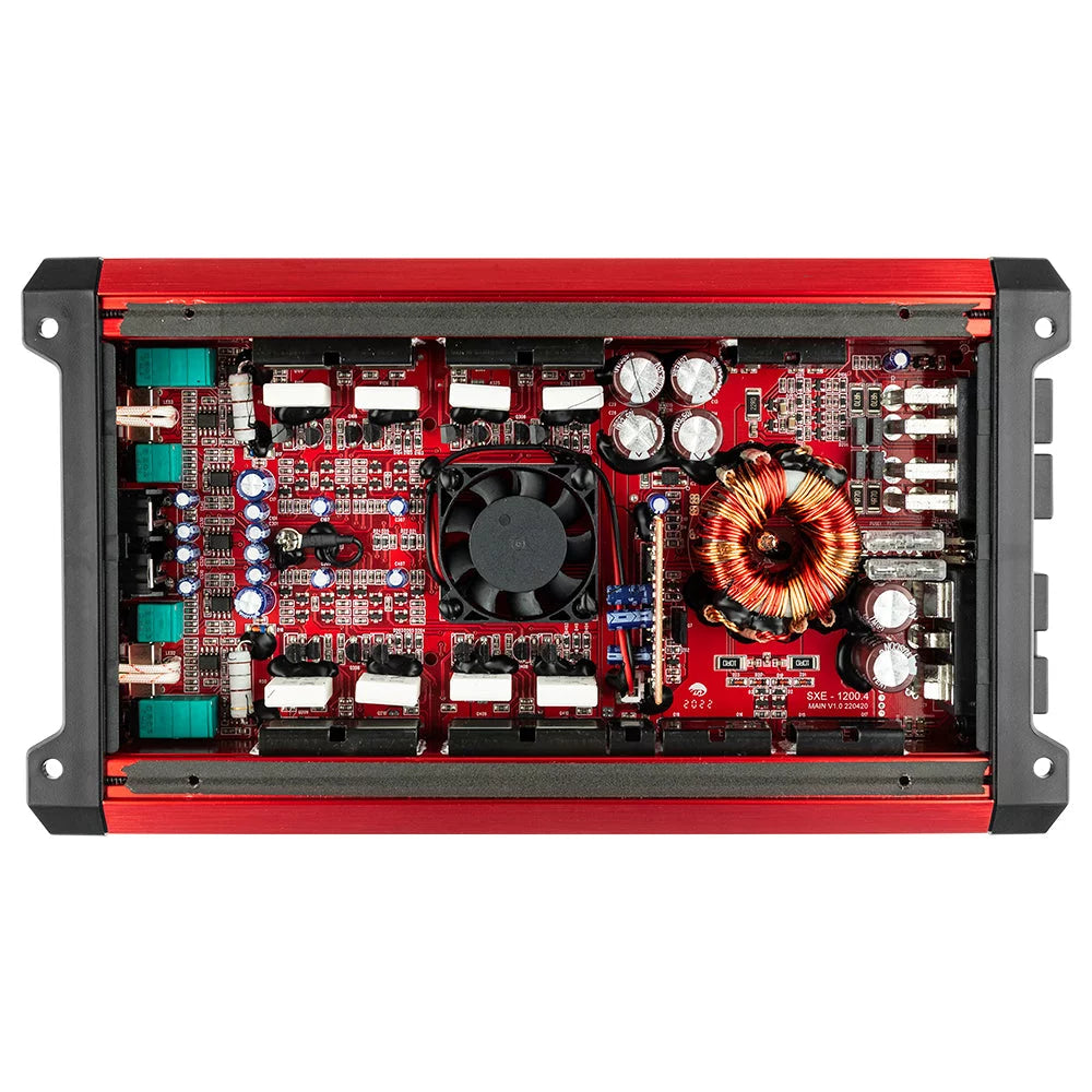1200W Peak 4-Channel Car Audio Amplifier O287427