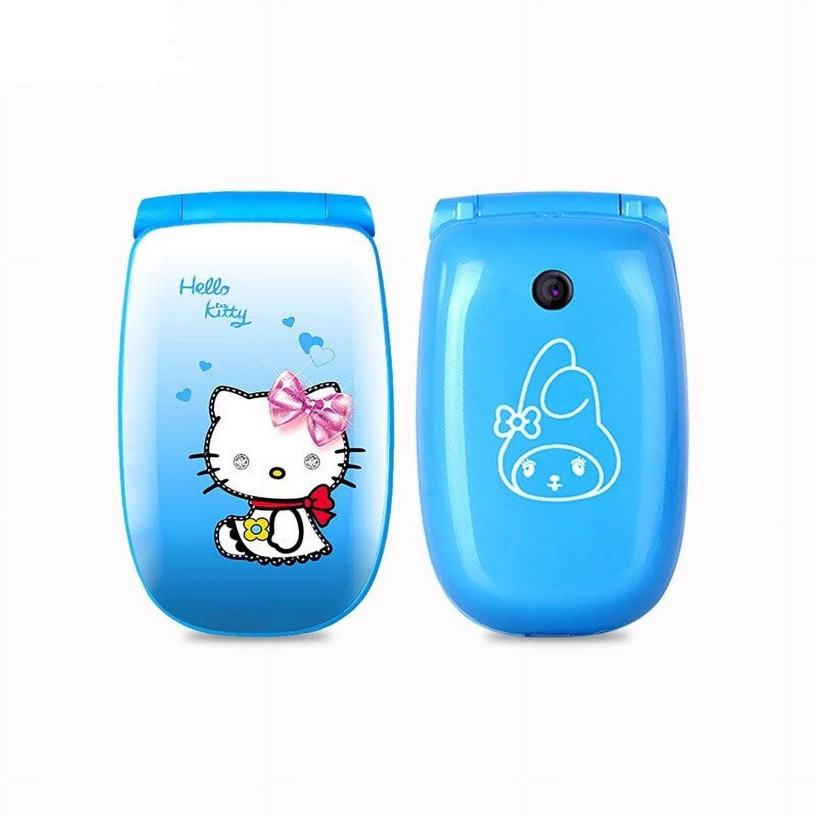 Mini Flip Phone 2G GSM Cellphone for Women K88356