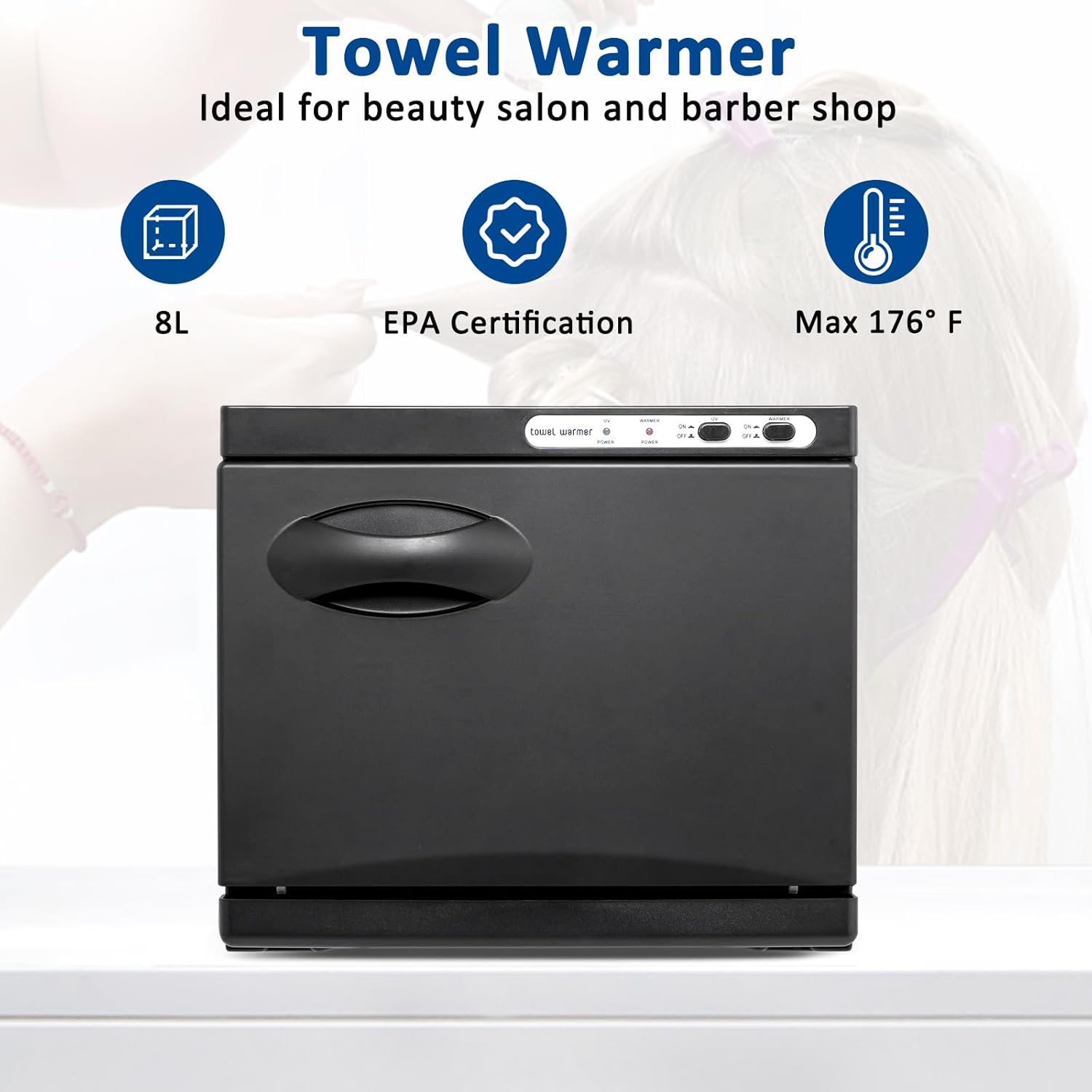 Towel Warmer for Facials Massage, Salon Spa Equipment K3691