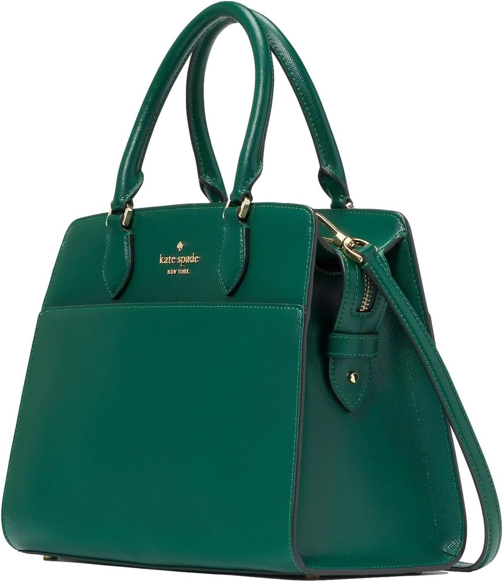 Women's Madison Saffiano Leather Medium Satchel Bag Y813722