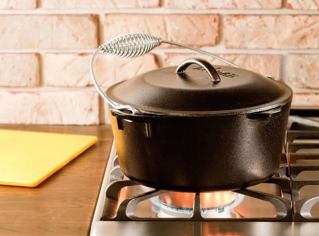 Cast Iron 5 Quart Dutch Oven with Bail Handle E473798