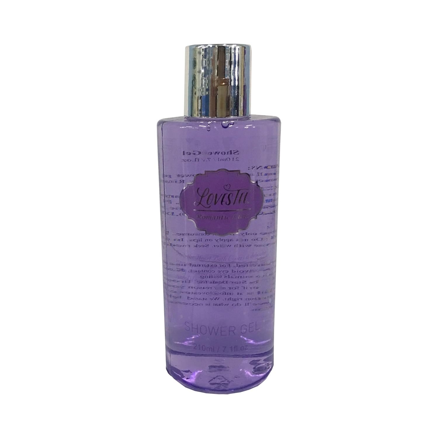 Lavender Bath and Body Gift Set with Shower Gel, Lotion, Bath Salt and Sponges S61541