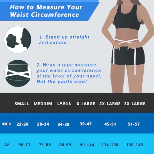 Lower Back Brace for Women & Men, Adjustable Compression Support for Sciatica Relief G293313