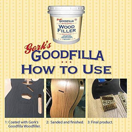 Water-Based Wood & Grain Filler, Neutral Base, 1 Quart U130