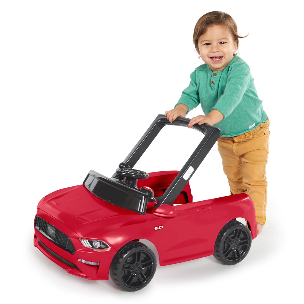 4-in-1 Adjustable Baby Walker with Removable Steering Wheel R395