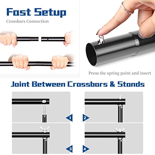 Photo Video Studio Backdrop Stand 2x3m with Carry Bag J454729