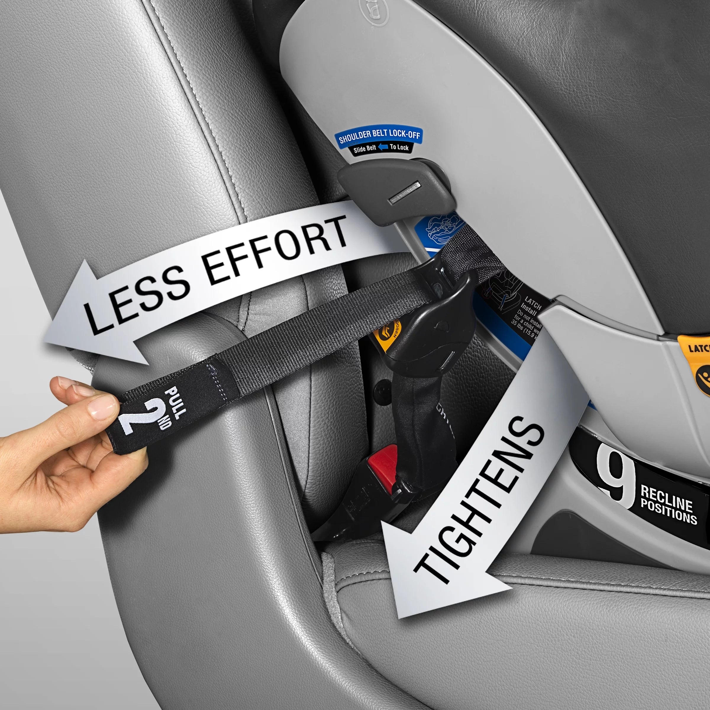 Convertible Car Seat - Carbon (Black/Grey) Z16743