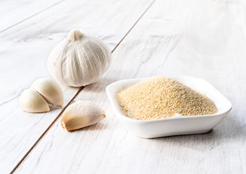 Granulated Garlic, 1 Pound – Dried Coarse Garlic Granules, Vegan Bulk Spice S1027