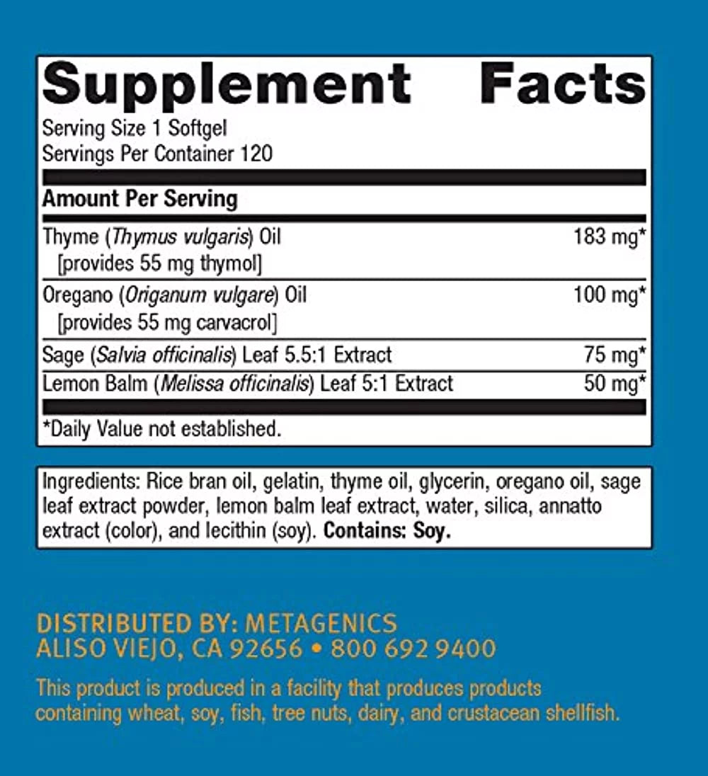 Concentrated Aromatic Essential Oils, 120 Count O116614
