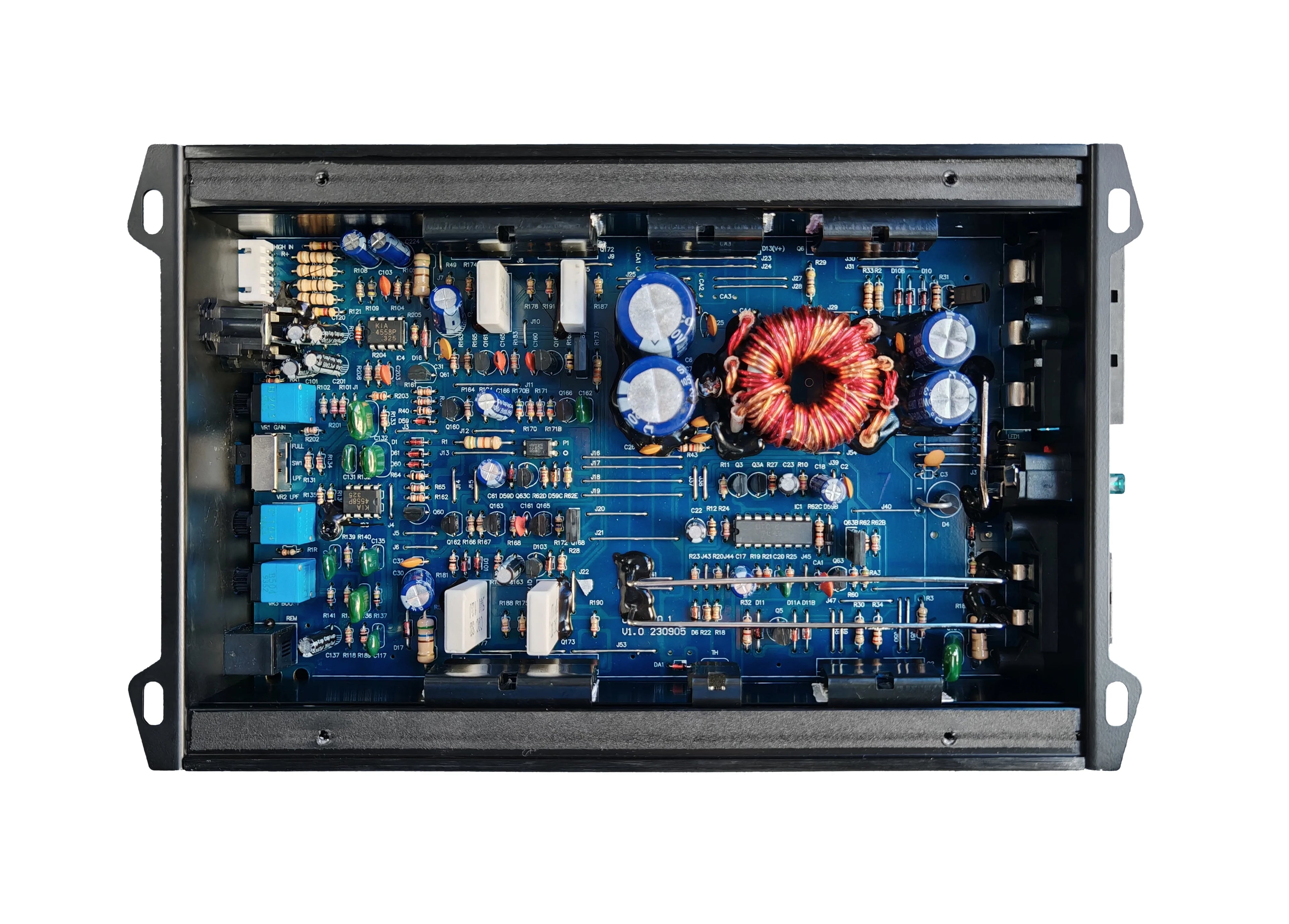 Car Audio Subwoofer Amplifier - Monoblock, Class A/B, 340W N3823