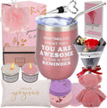 Birthday Gifts For Women, Relaxing Spa Gift Box Basket For Her Mom Sister Best Friend Unique Happy Birthday Bath Set Christmas Gift Ideas, Thank You Gifts for Women Who Have Everything