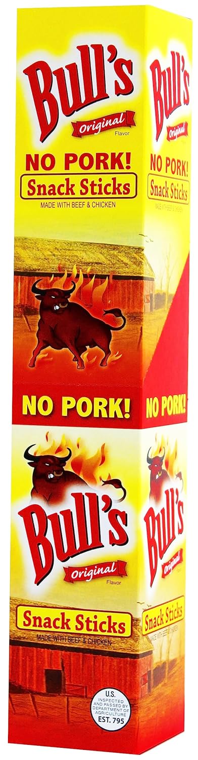 Beef and Chicken Snack Sticks, 24 Count Box E25940