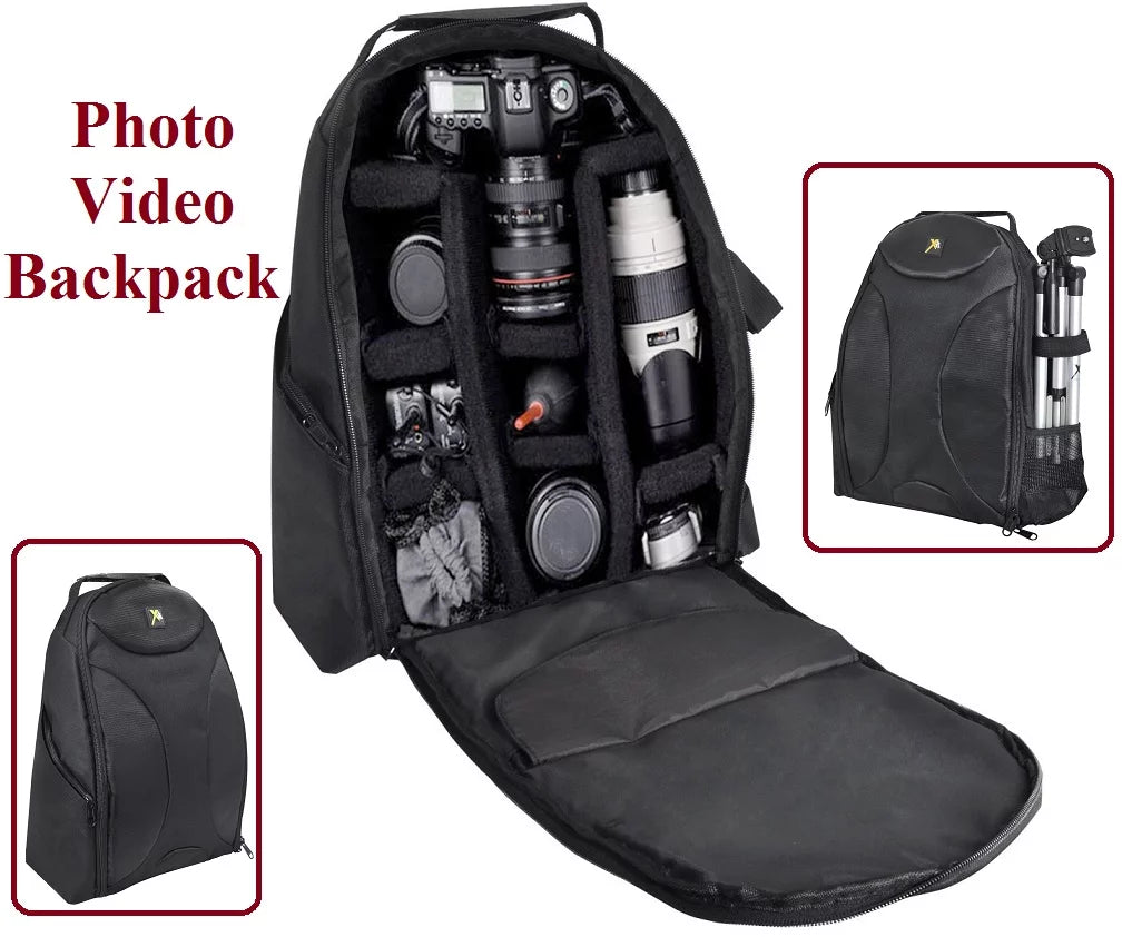 Large Backpack Camera Case Bag X9981
