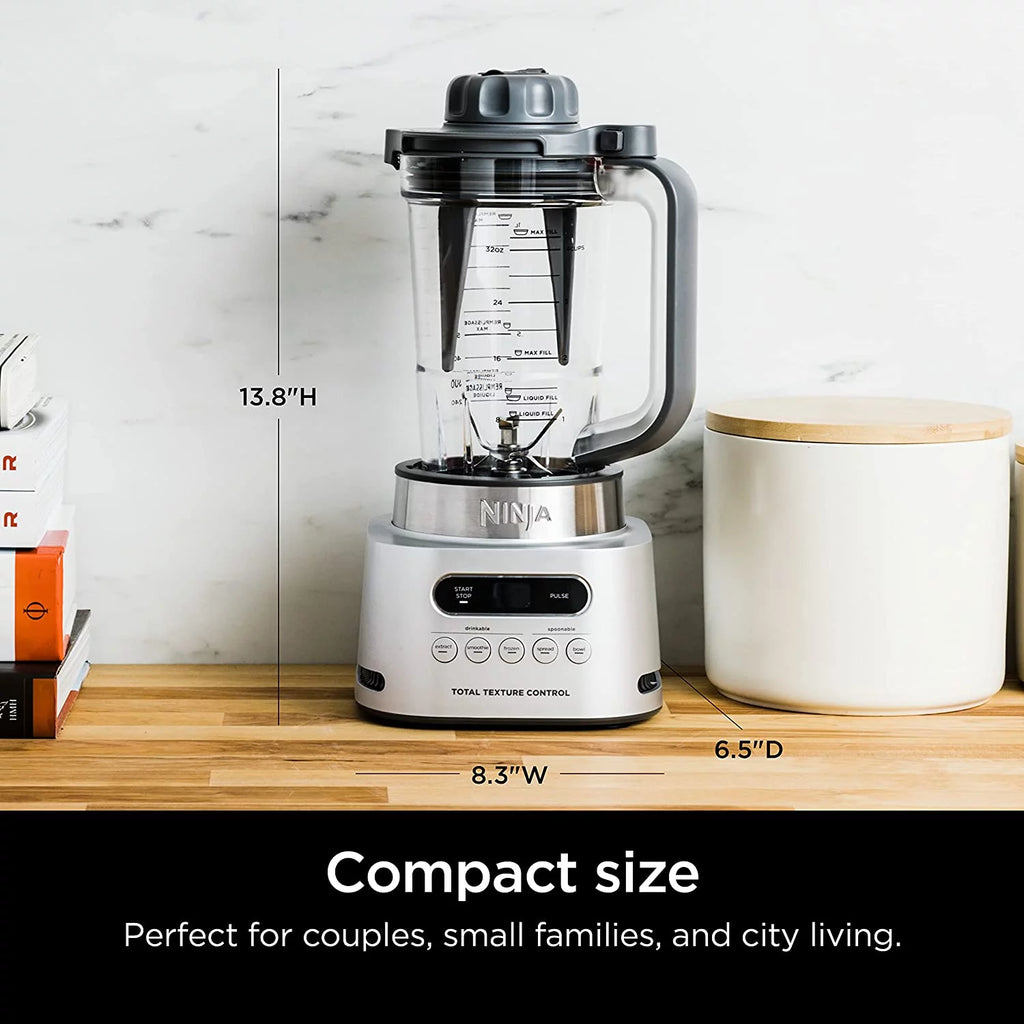High-Speed 1600W Blender with 34-oz Pitcher and 2 To-Go Cups, Gray L730784