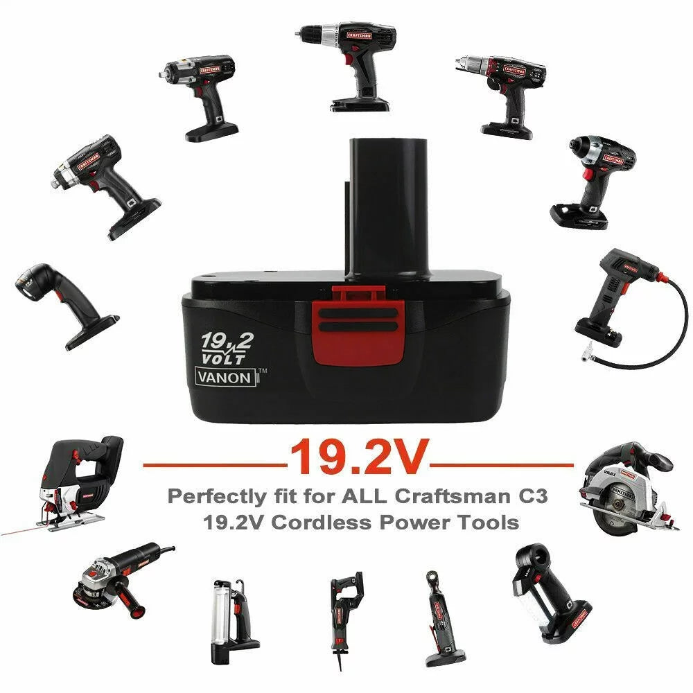 2Pack 19.2V 4.8AH C3 NiCD Battery P507188