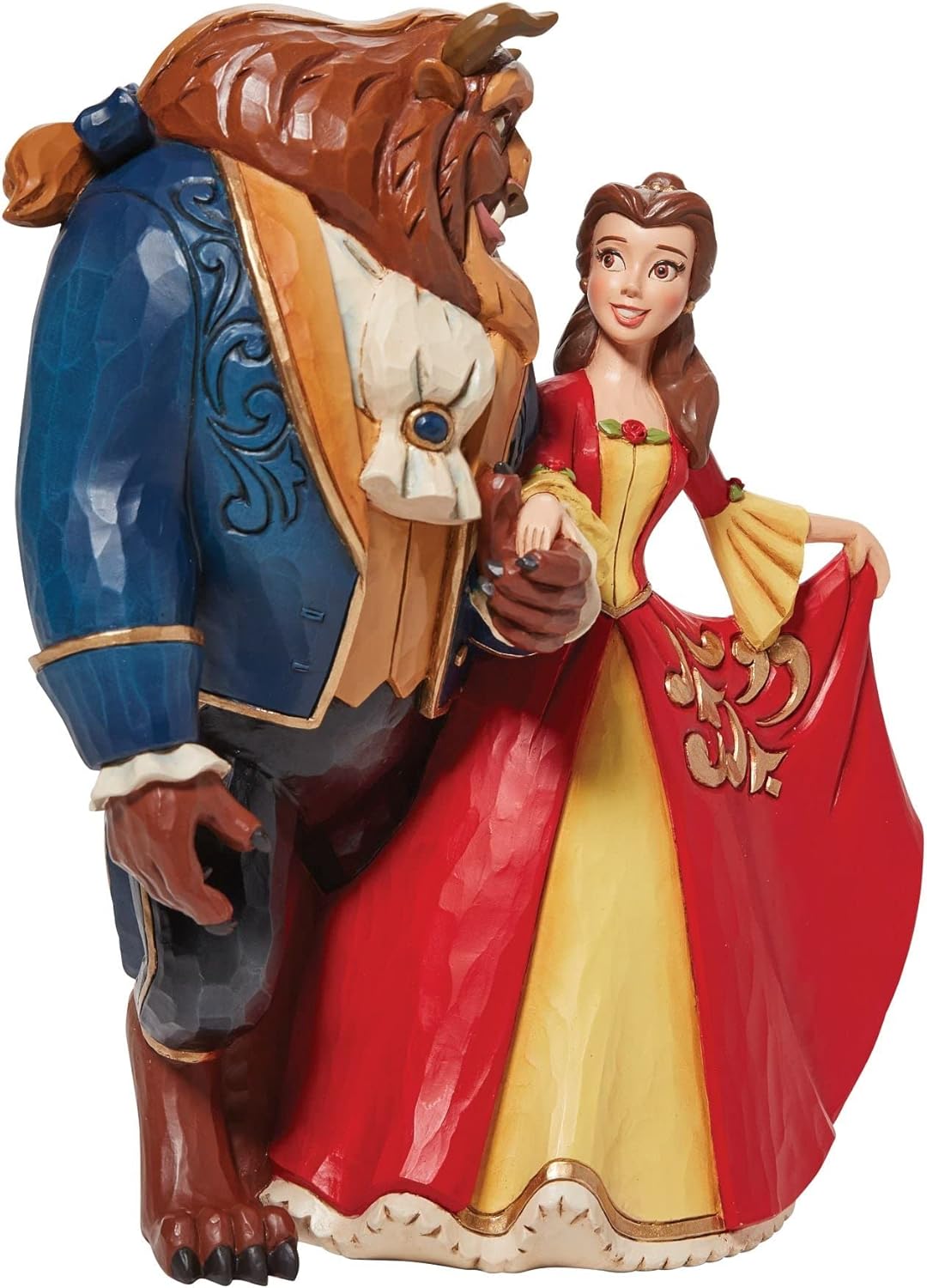 Disney Traditions Beauty and The Beast Enchanted Figurine, 9.02 Inch K564306