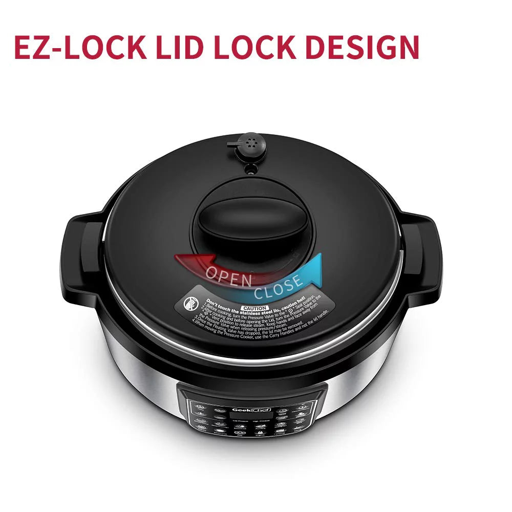 12-In-1 Electric Pressure Cooker, Stainless Steel E938
