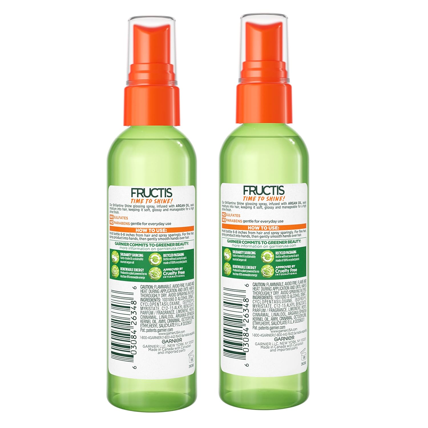 Shine Glossing Spray for All Hair Types, 3 oz, 2 Count V711206