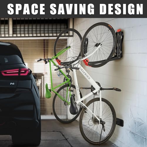 Swivel Bike Rack Wall Mounted Storage System, 4 Pack G79069